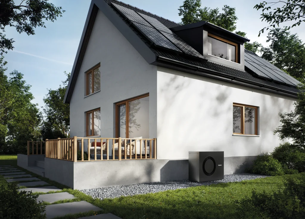 Haus-mit-Waermepumpe-Buderus