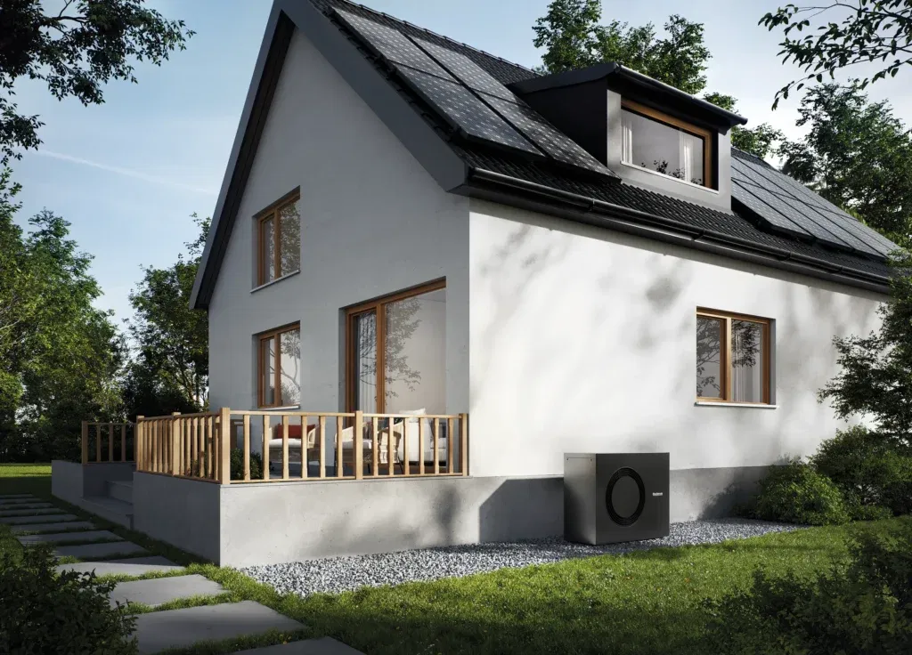 Haus-mit-Waermepumpe-Buderus